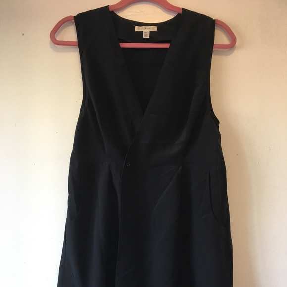 100% Silk Vest Dress - Picture 1 of 5
